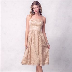 Gold dress size 10. New